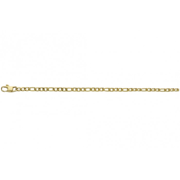 Steel ip gold chain/3+1/4mm