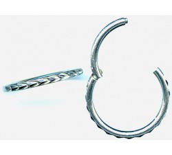Steel  segment ring 1.2mm épis / à l'unité