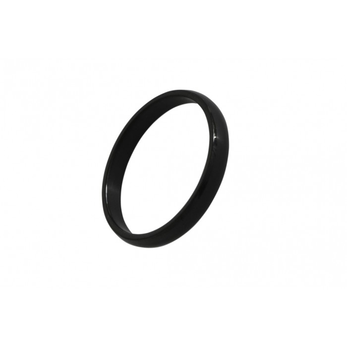 Steel black pvd ring/3 MM