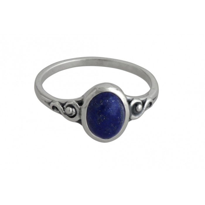 Bague argent pierre lapis lazuli