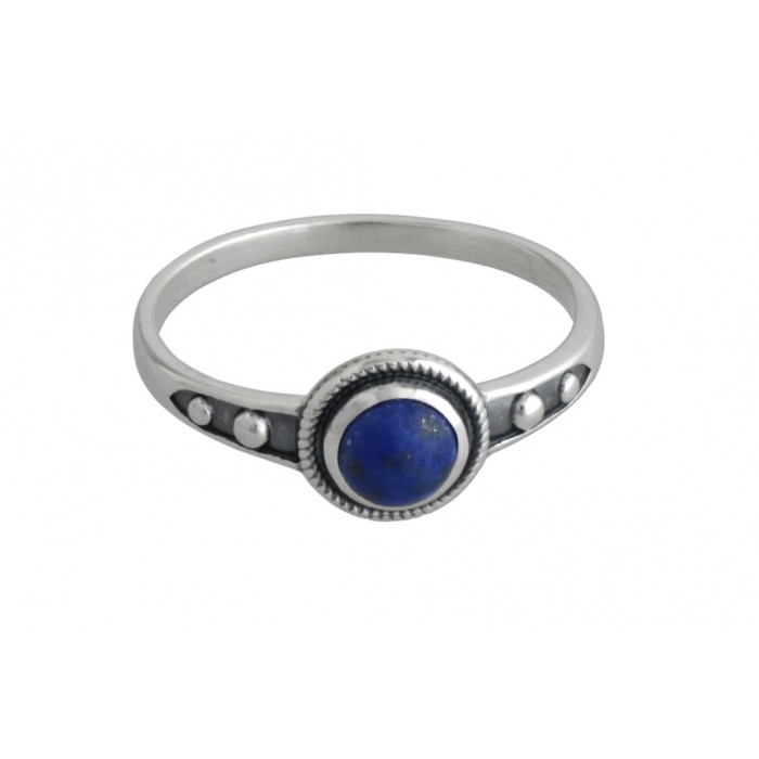 Bague argent pierre lapis lazuli
