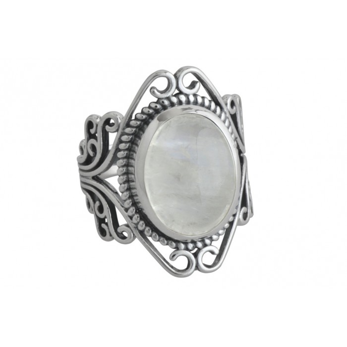 Bague argent pierre pierre de lune