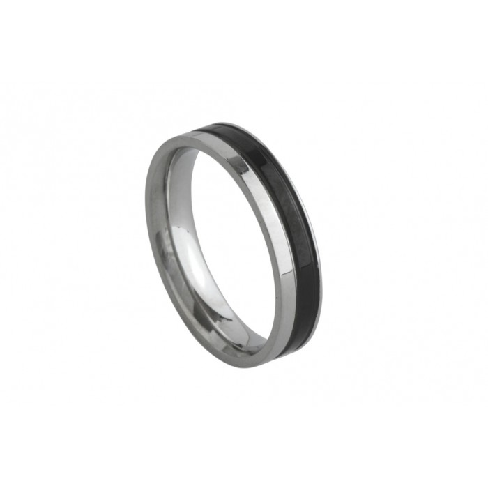 Steel ip black ring