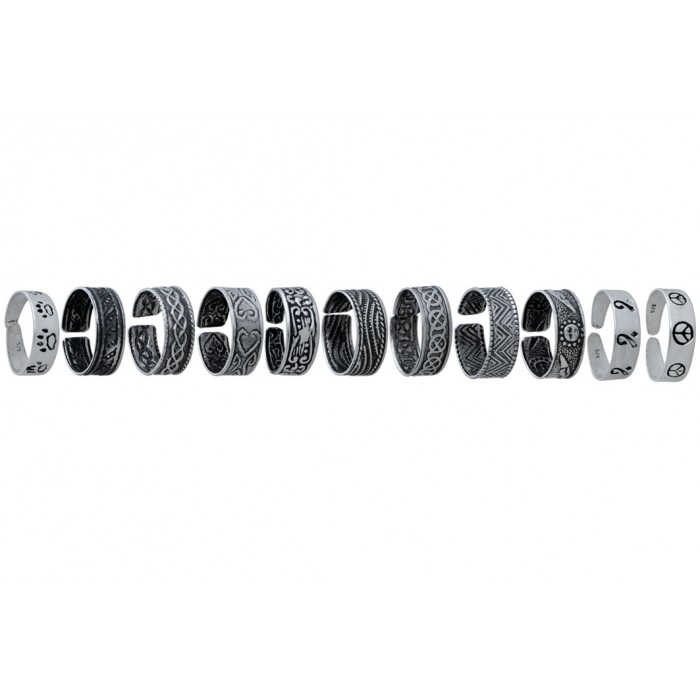 Bague d'orteil argent