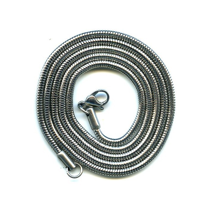 Steel chain/serpent 2mm