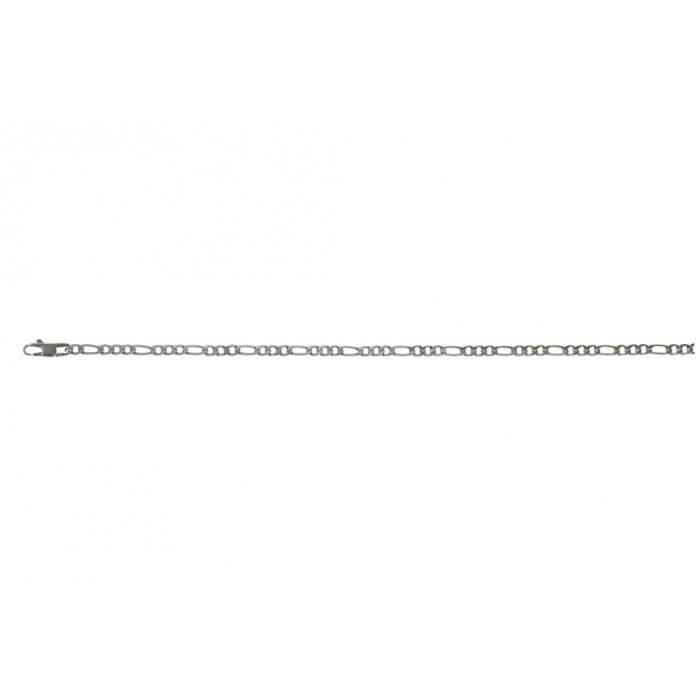 Chaîne acier / figaro 3+1/4mm