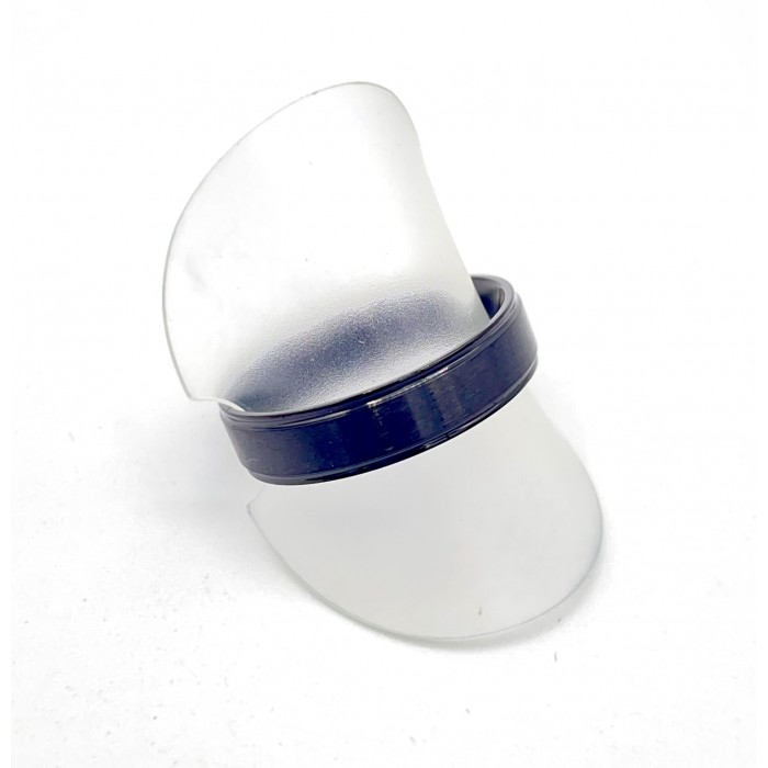 Bague acier IP black