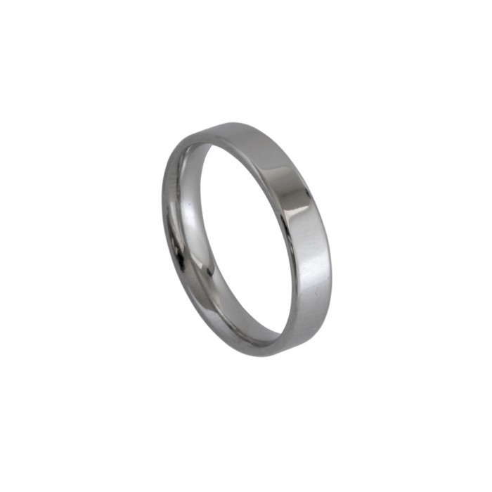 Steel ring/4mm anneau plat