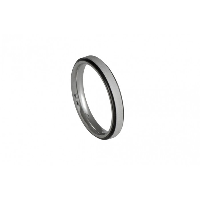 Steel ring/3mm/black IP
